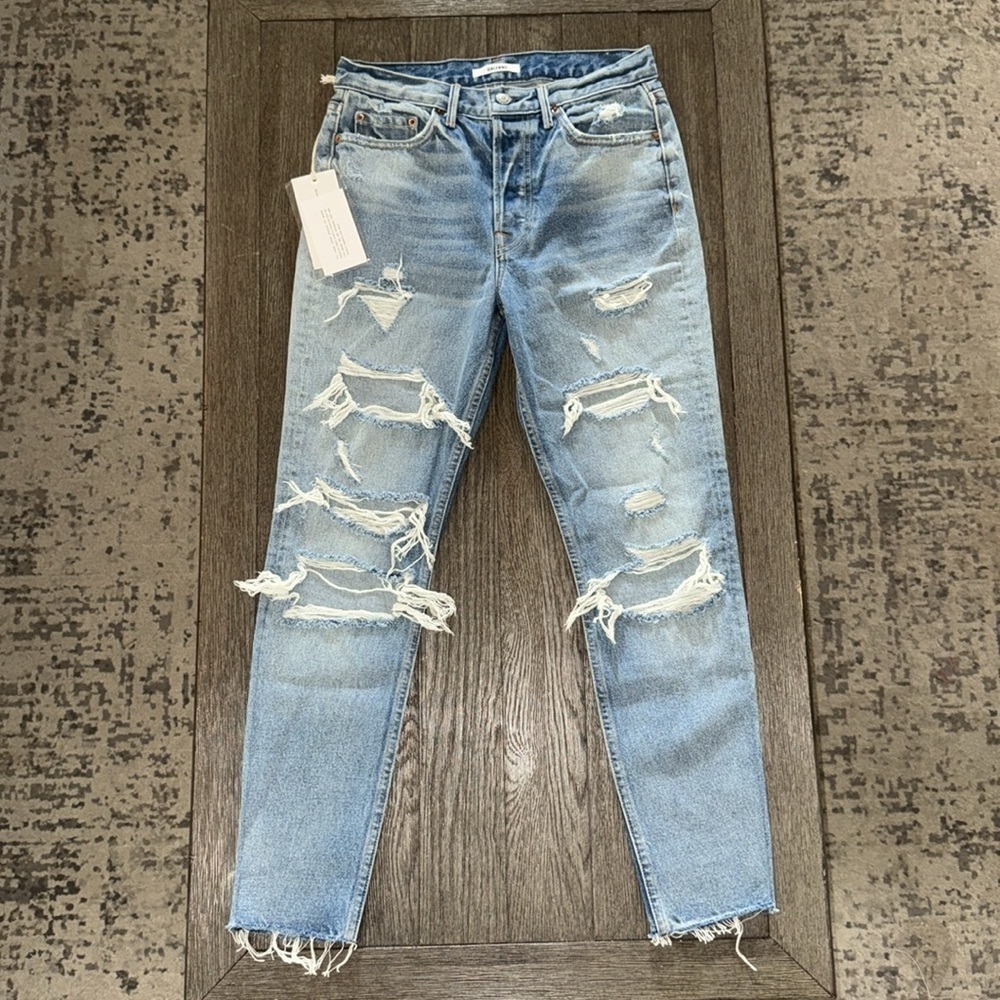 GRLFRND Karolina High-Rise Skinny Jean Rumi